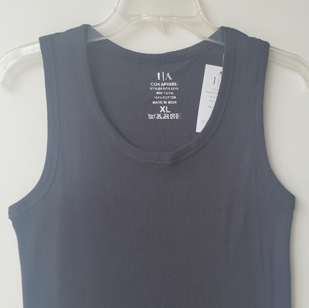 NWT Icon Apparel Ribbed Tank - Picture 2 of 7